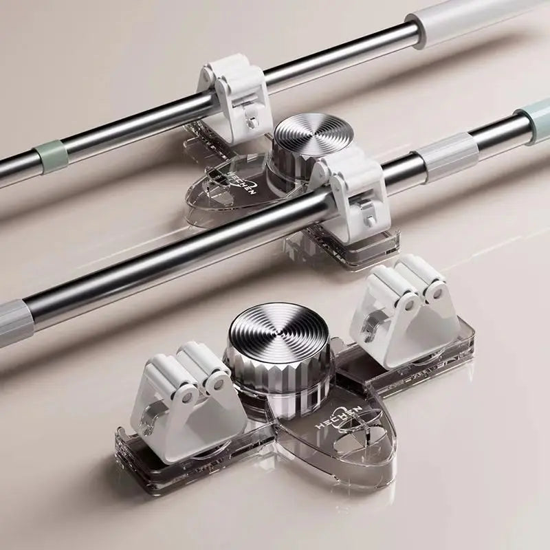 Wandhalter für Besen & Wischer – Endlich Ordnung im Putzschrank