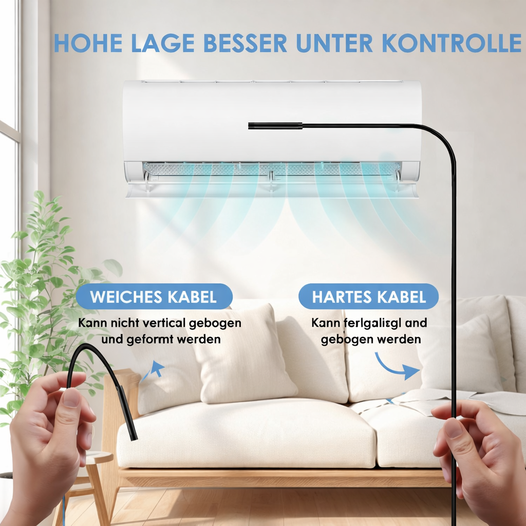 Wasserdichte Endoskopkamera | Hohe Auflösung | Für Android & Windows