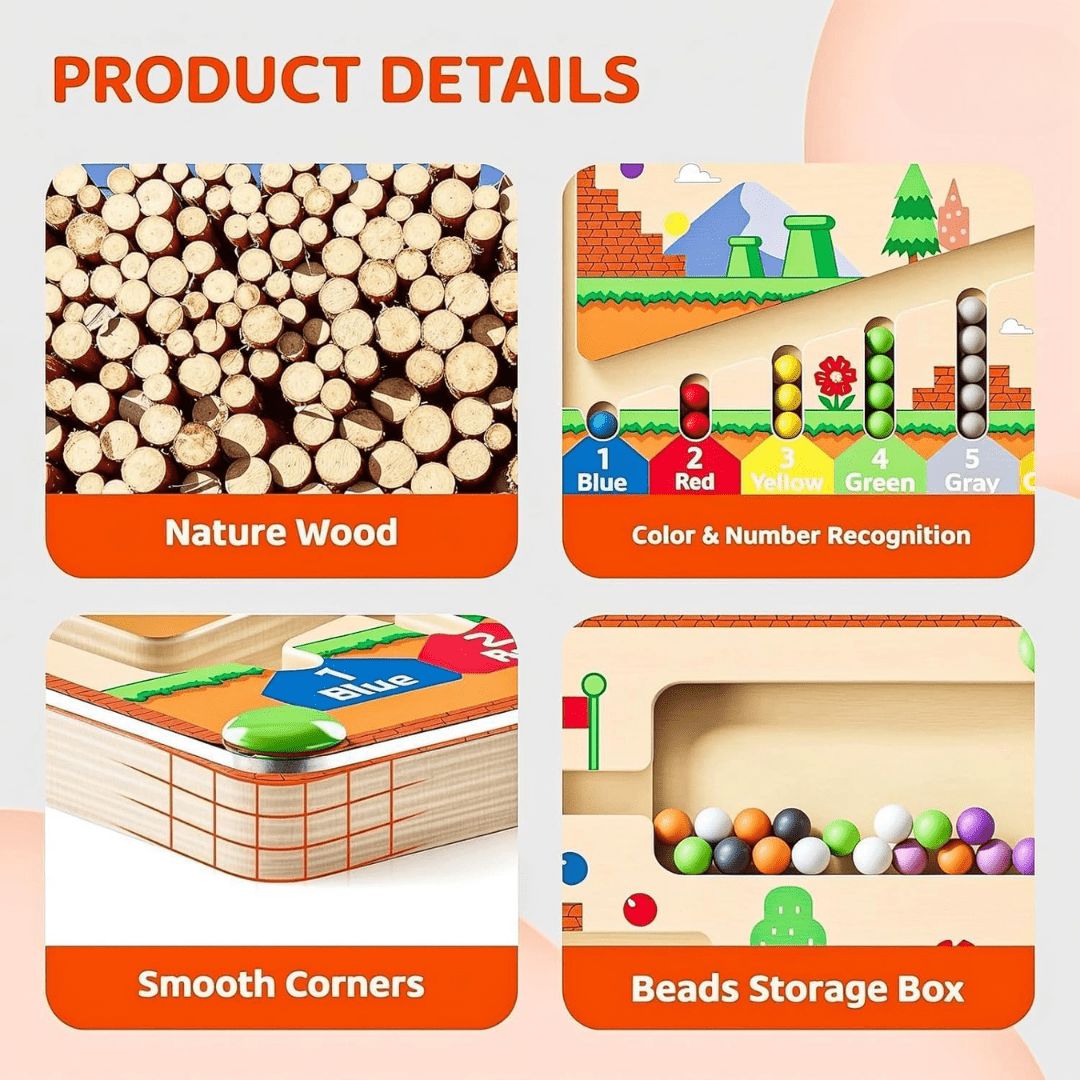 WiggleMaze™ | Großartig für die sensorische und logische Entwicklung von Kindern!