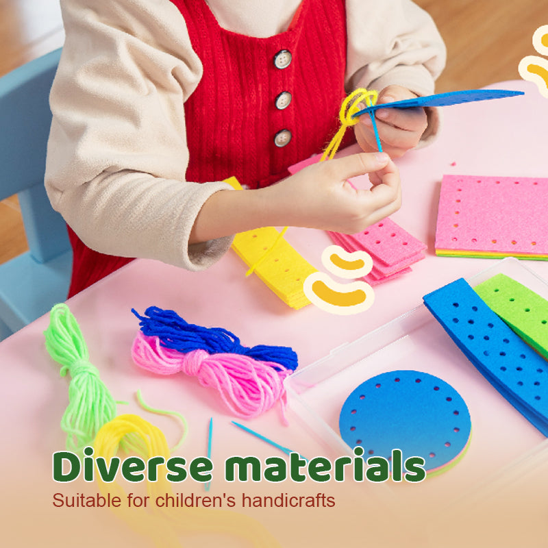 Wooltastic™ - Das All-in-One-Bastelset, das die Fantasie anregt und die Fähigkeiten fördert