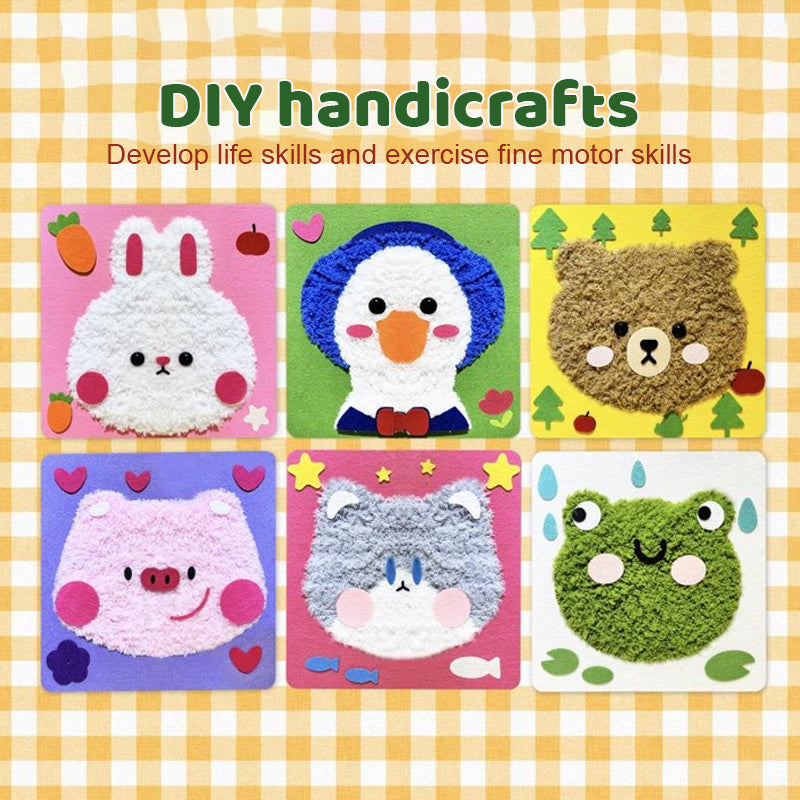 Wooltastic™ - Das All-in-One-Bastelset, das die Fantasie anregt und die Fähigkeiten fördert