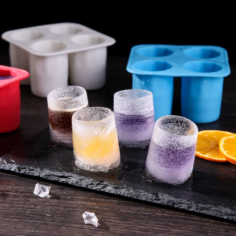 1+1 GRATIS | Practical Ice cup mold – Kreieren Sie einzigartige Eiswürfel mit frischen Früchten