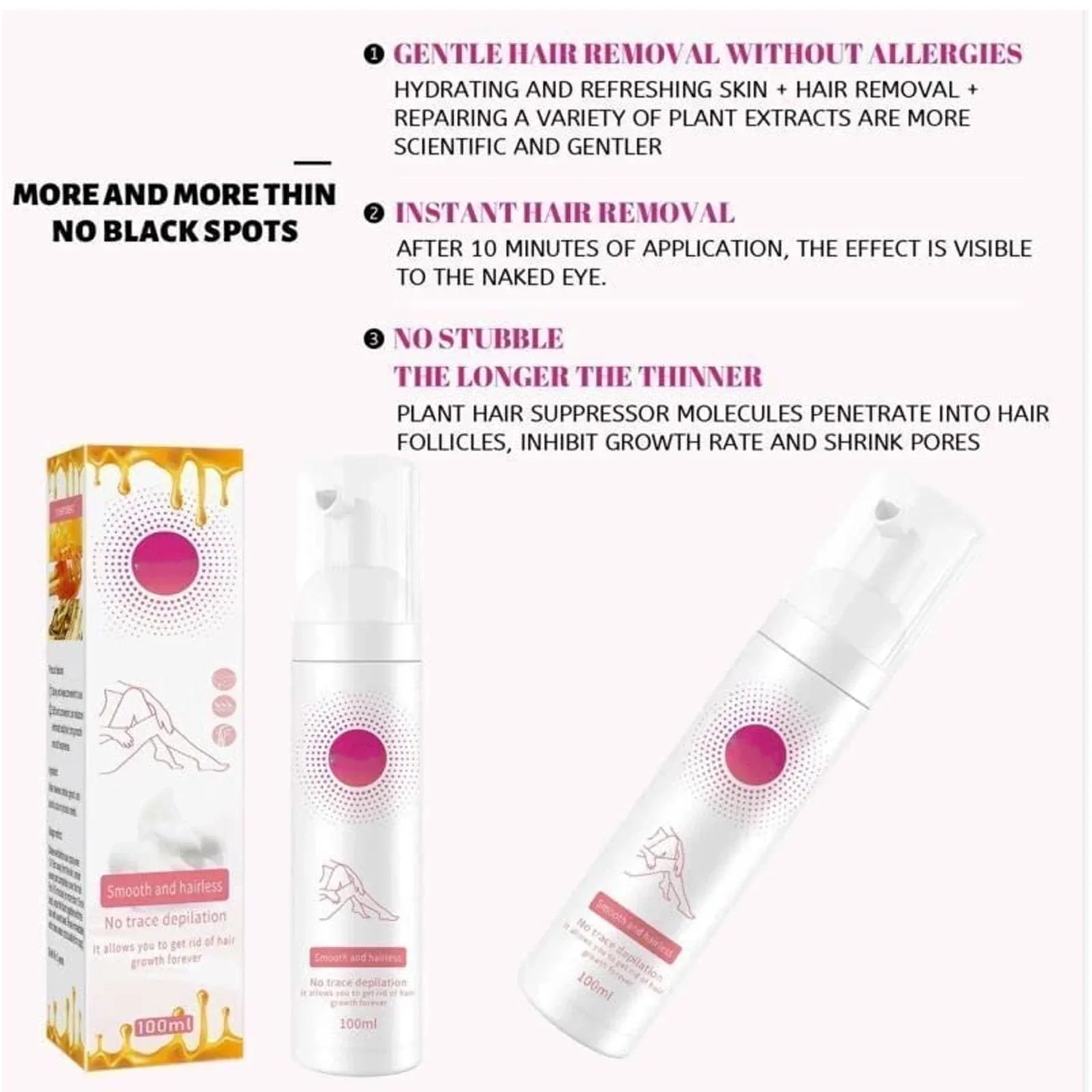 1+1 GRATIS | Honingmousse™ Seidige Haarentfernung für mühelose Schönheit