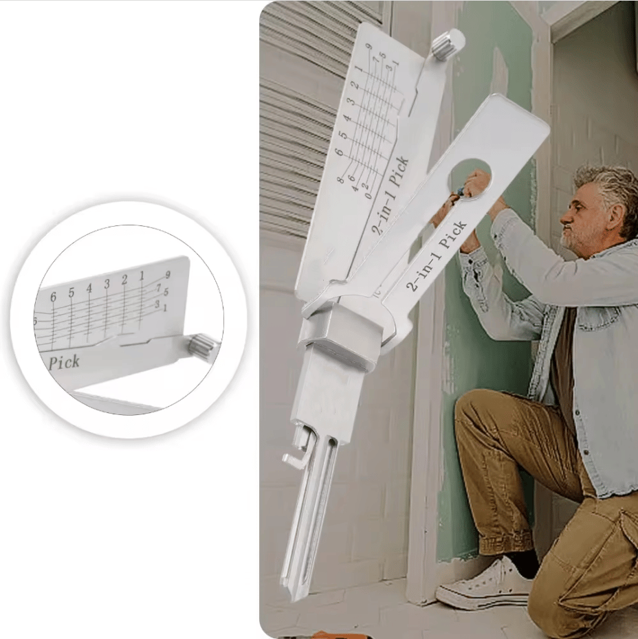 StealthKey™ — Öffne jedes Schloss schnell mit Laserpräzision und felsenfester Kontrolle