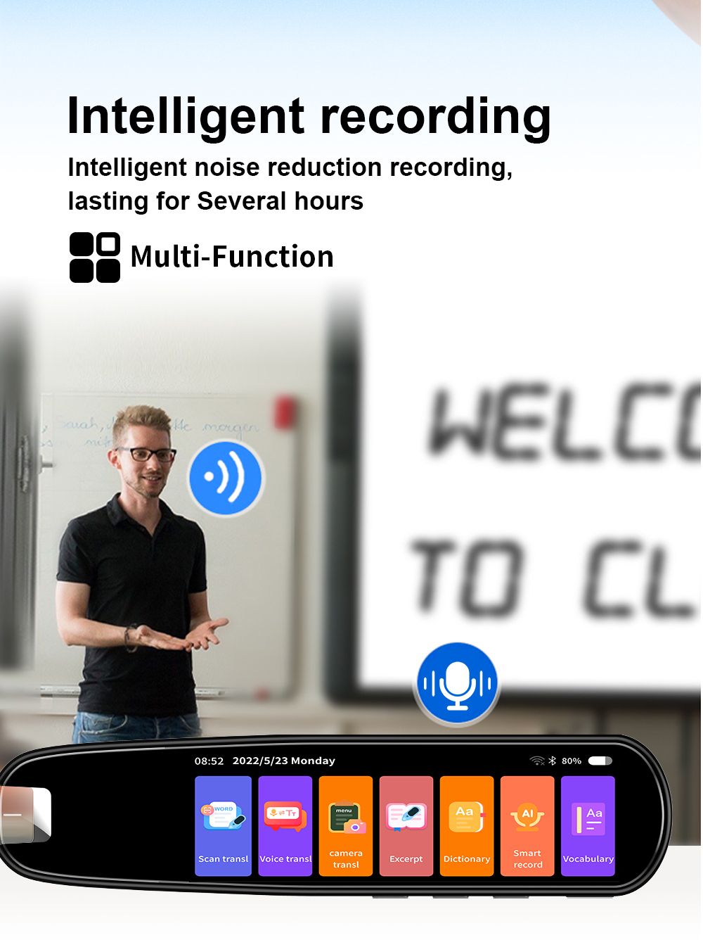 Smart Übersetzungsstift™ - 112 Sprachen in deiner Tasche