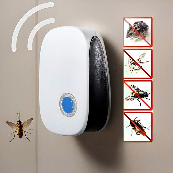 VibeShield™ Ultraschall-Schädlingsvertreiber – Friedlicher, chemiefreier Schutz für Ihre Familie