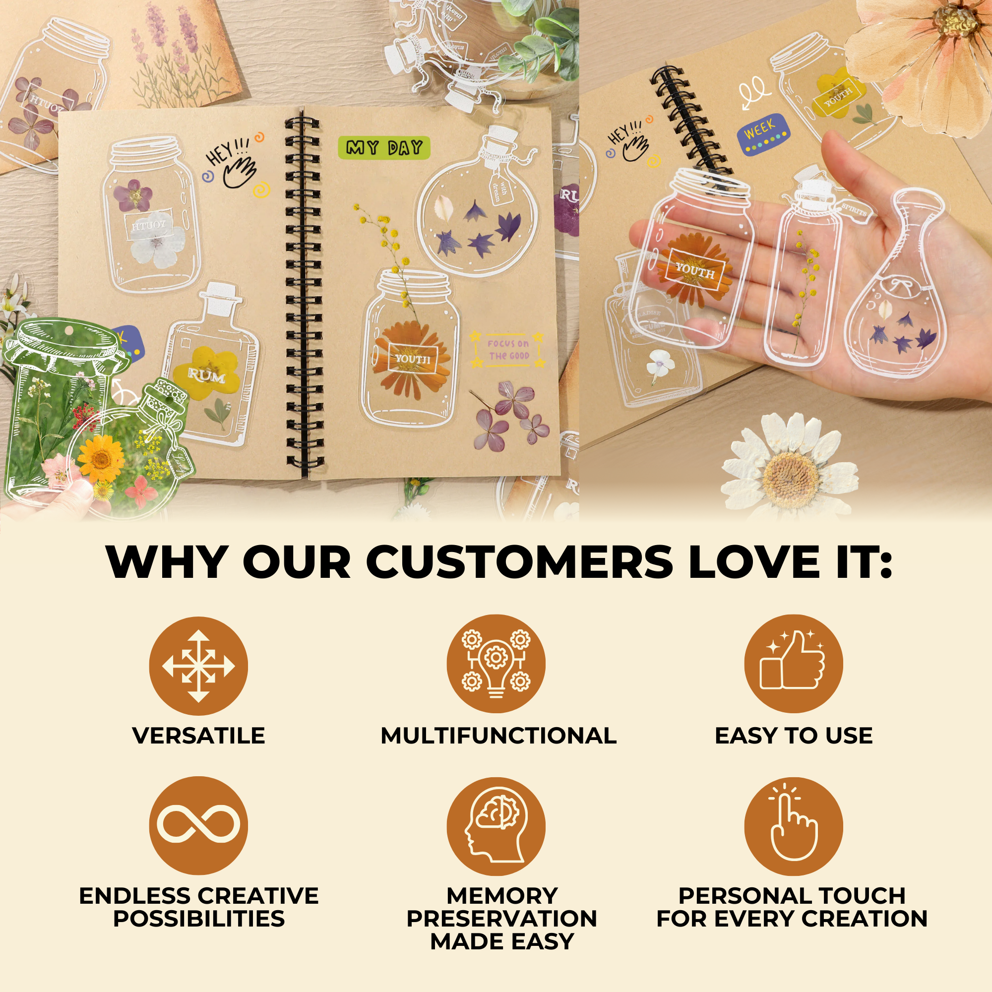 20+20 GRATIS | BlossomTabs™ — Verwandle jede Seite in eine schöne Erinnerung, die du schätzen wirst