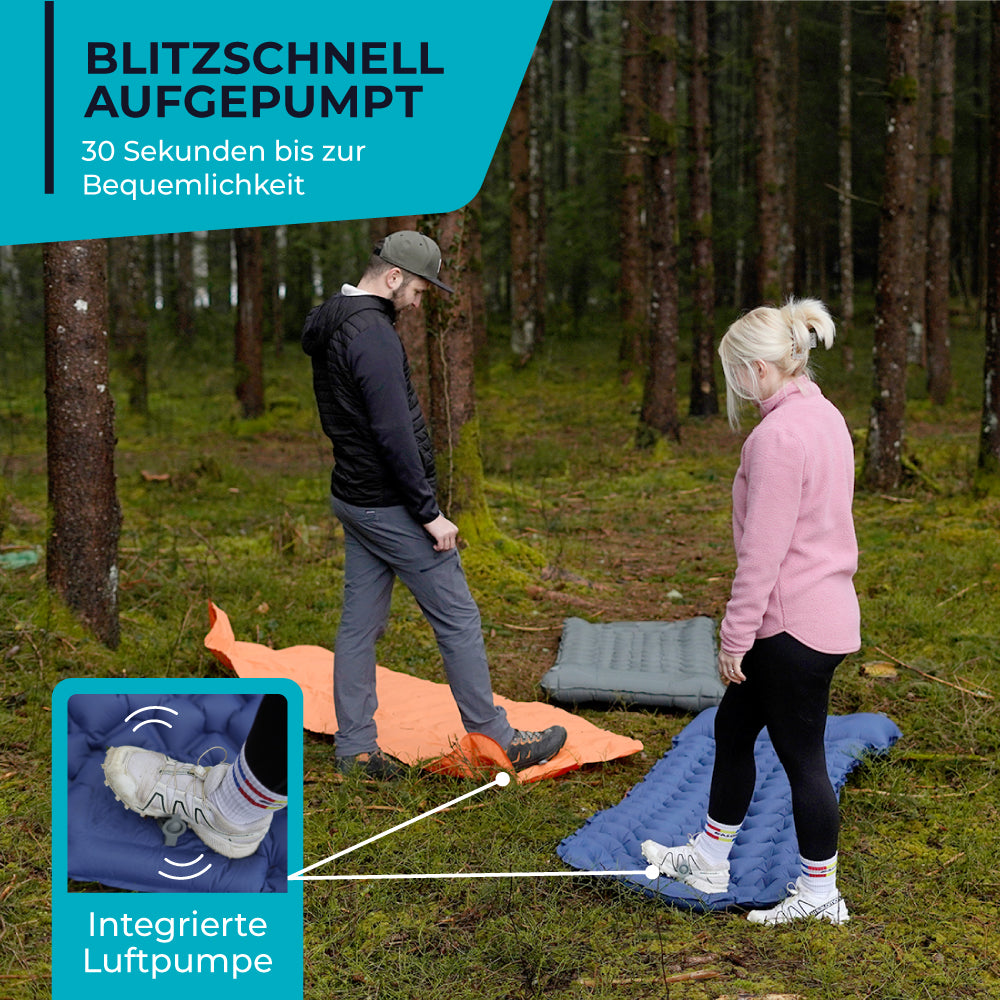 Ultraleichte & kompakte Isomatte - perfekt für unterwegs