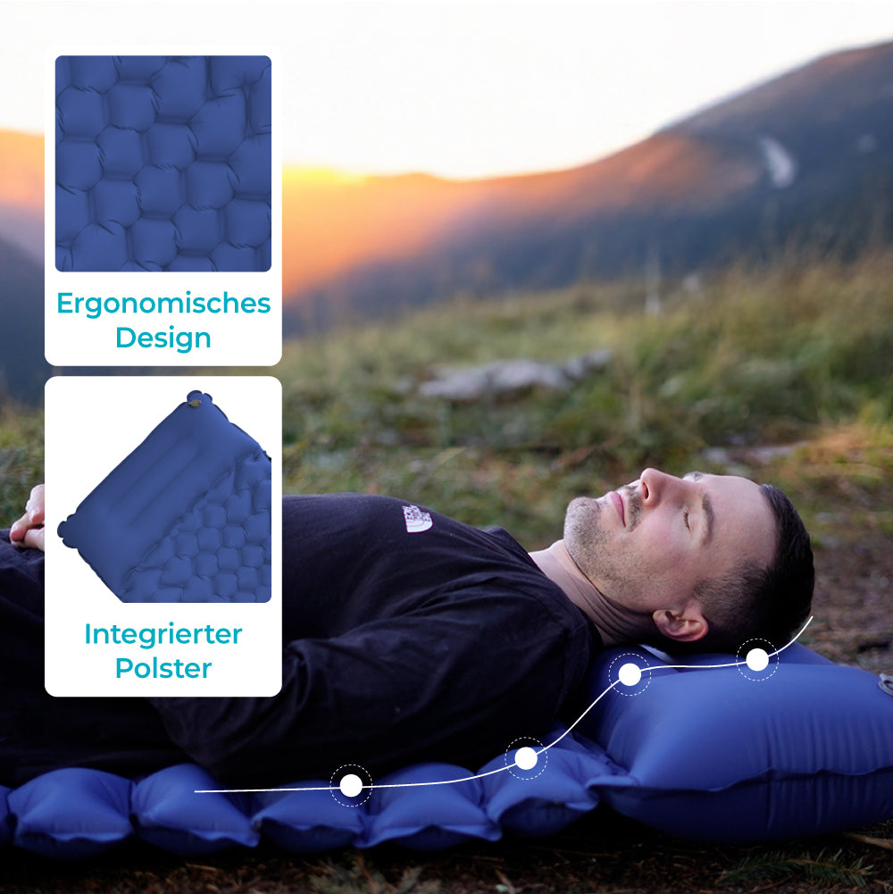 Ultraleichte & kompakte Isomatte - perfekt für unterwegs