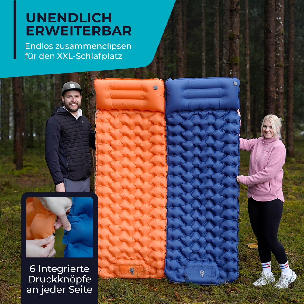 Ultraleichte & kompakte Isomatte - perfekt für unterwegs