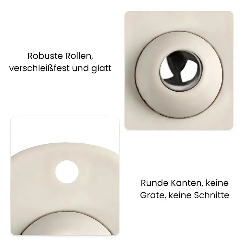 SwiftRoll™ Selbstklebende Schwenkräder — Müheloses Heben schwerer Lasten leicht gemacht