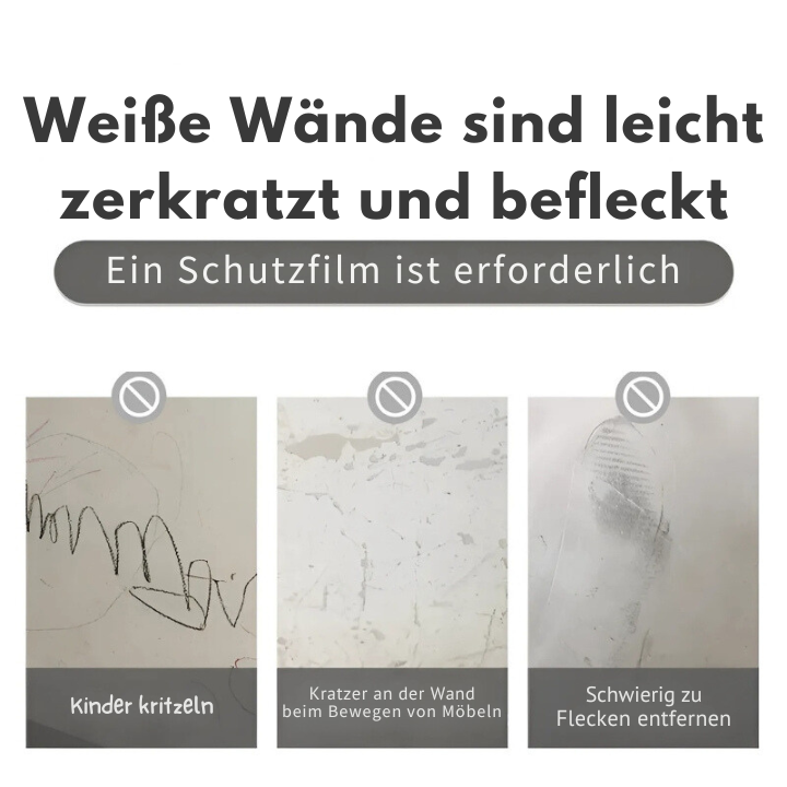 ClearGuard™ — Wände makellos und geschützt halten, ohne einen Finger zu rühren