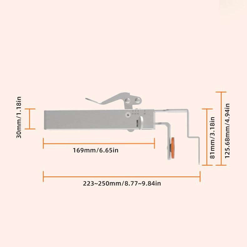 FixPro™ - Verstellbare Schubladenfixierklemme