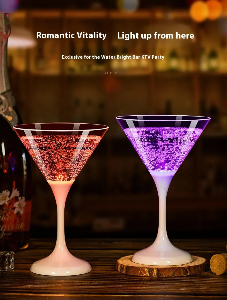 Glowware™ - LED-Licht-Weingläser