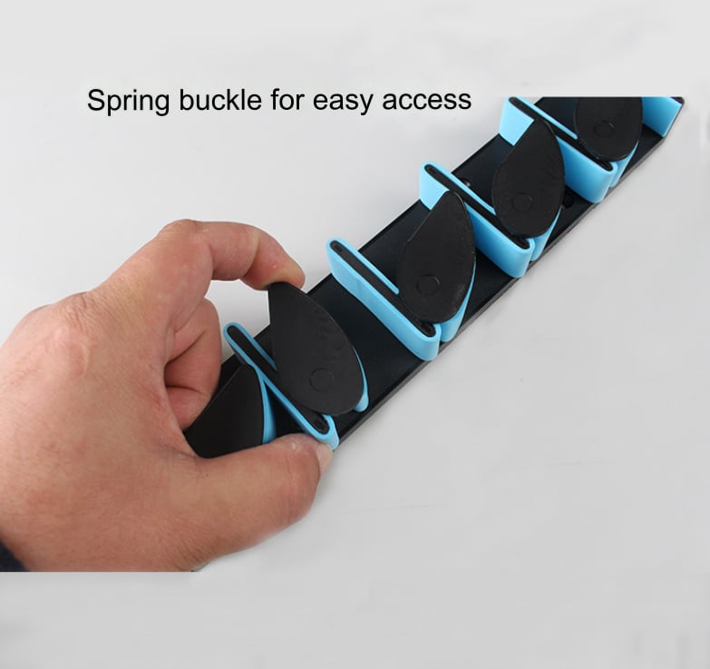 Platzsparender wand-rutenhalter