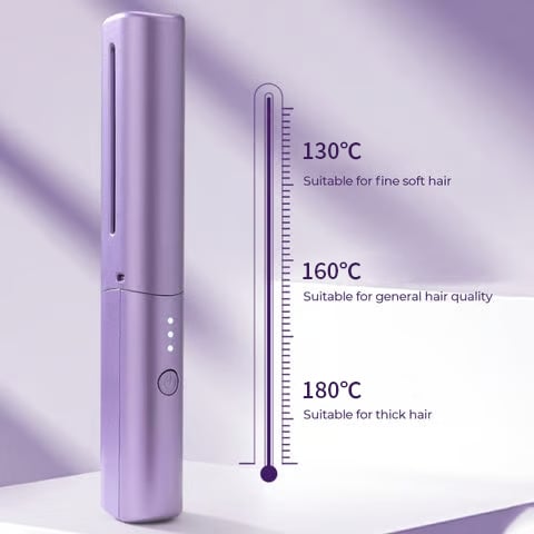 SilkWave™ Mini Stylingbürste – Glanz, Geschmeidigkeit und Selbstvertrauen für unterwegs