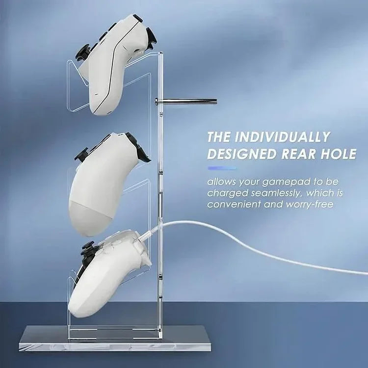 GameSeat™ – 3-lagiger Gaming-Controller-Ständer und Kopfhörerständer
