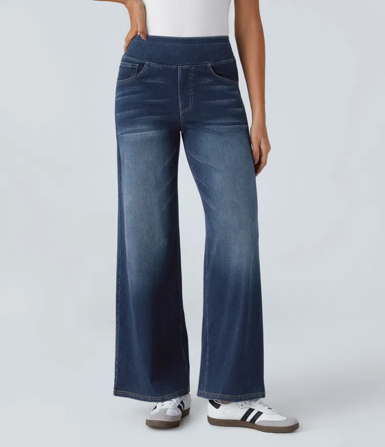 Mel™ - Bequeme Jeans mit hohem Bund