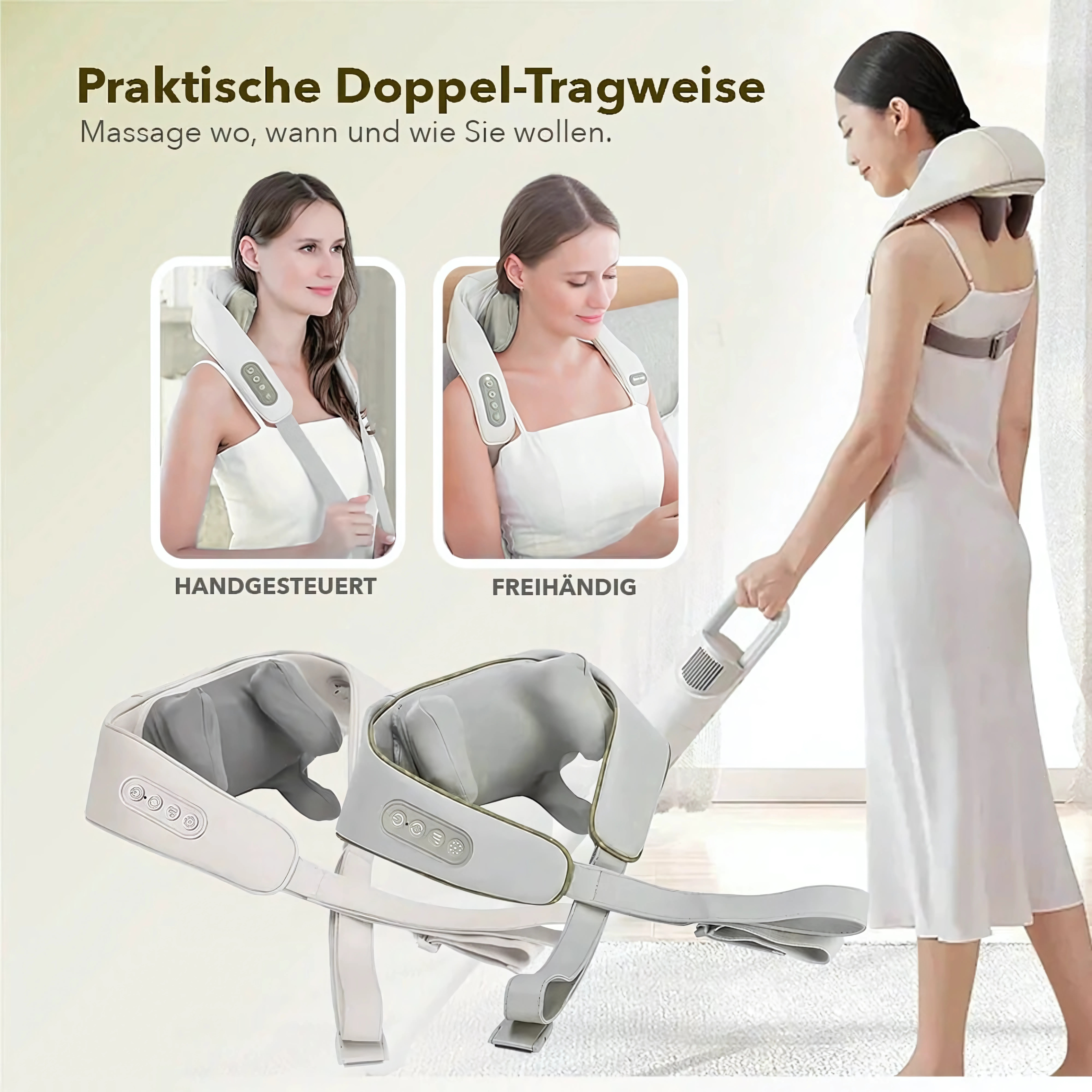 RelaxTherm™ | Tiefengewebs-Wärmemassage für Nacken, Rücken und Schultern