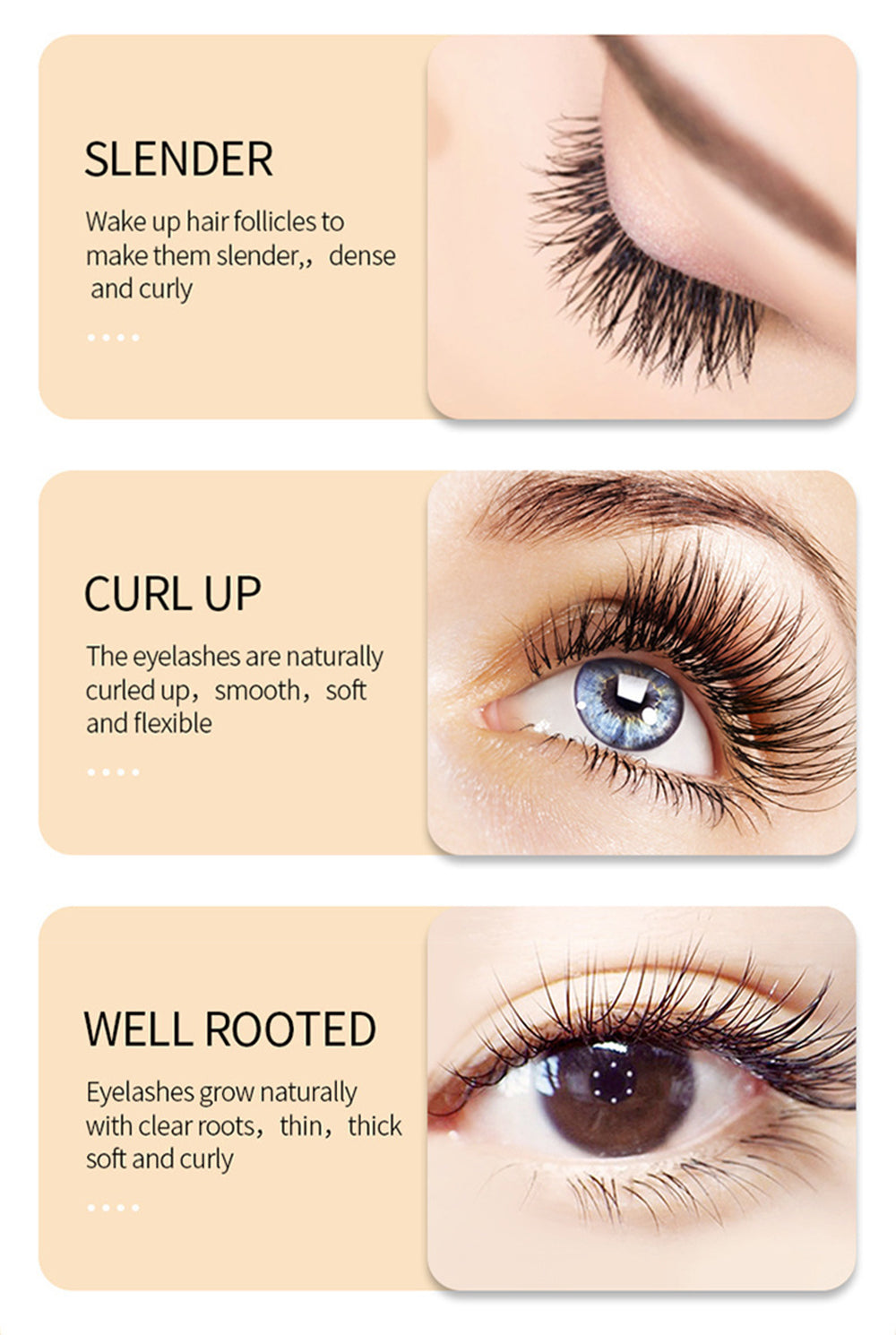 1+1 Gratis | Nourish Eyelashes™ - Für die schönsten natürlichen Wimpern!