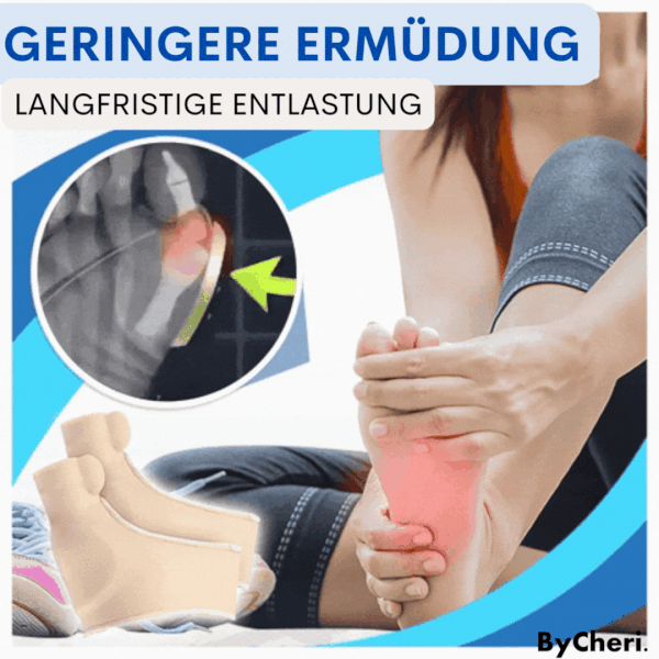 1 + 1 GRATIS HEUTE | Dr.Fit Ballenzeh-Korrekturhülse | Korrigiert Ballenzehen sanft & effektiv – für dauerhaft gesunde Füße