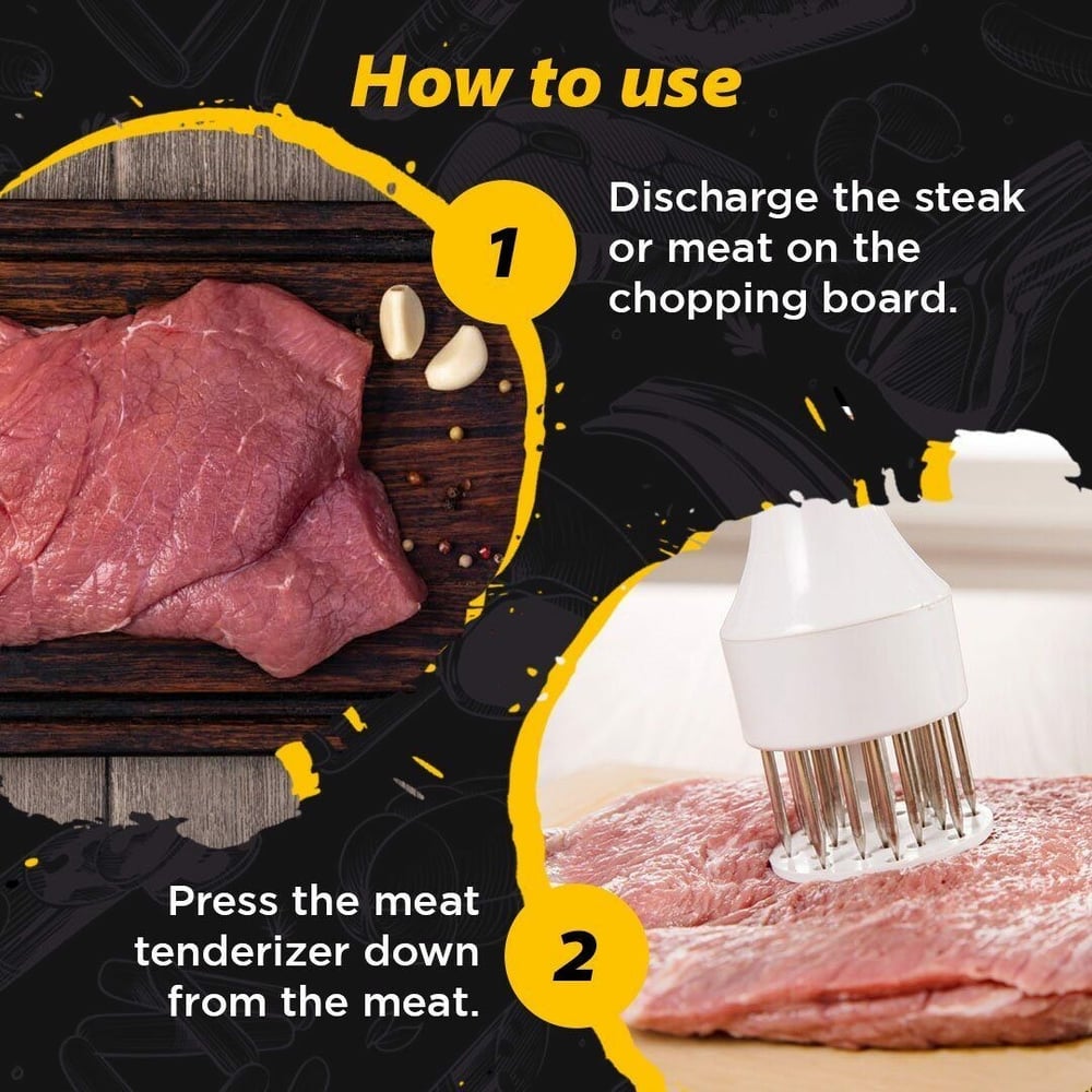 1+1 GRATIS | BladeTender™ — Entsperren Sie saftiges, Restaurantqualität Fleisch in Minuten