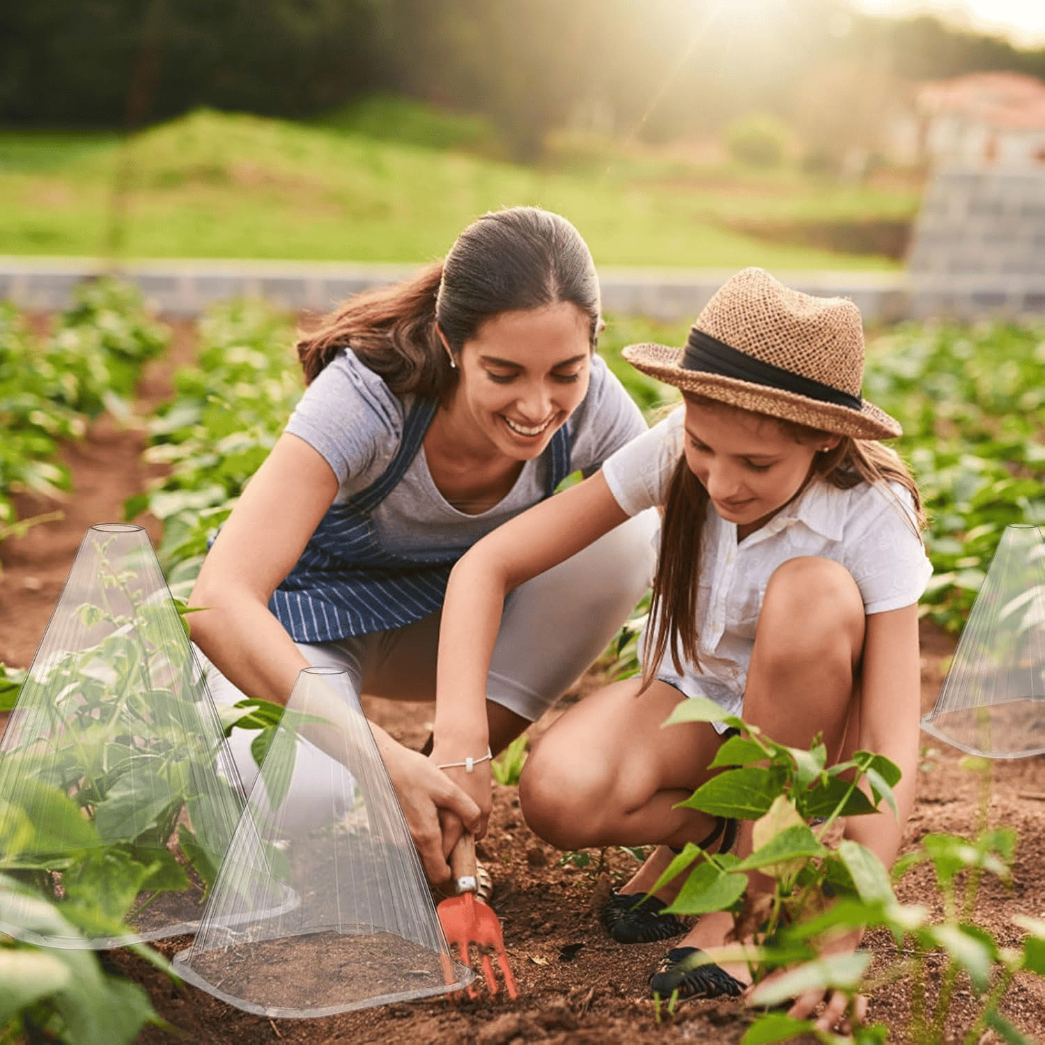 PlantShield™ - Garten-Gewächshaus-Pflanzenabdeckungen (10 Stück/Set)