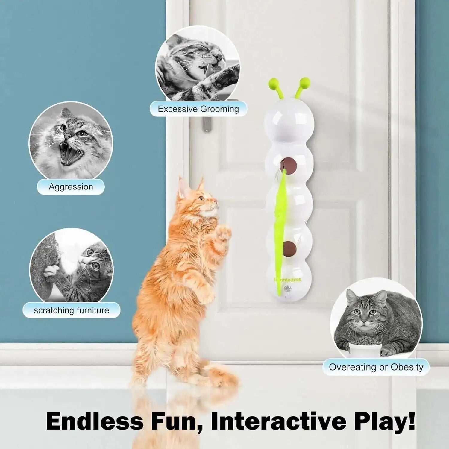 ThrillPlay™ – Entfache die wilden Instinkte deiner Katze für endlose Energie und Spaß