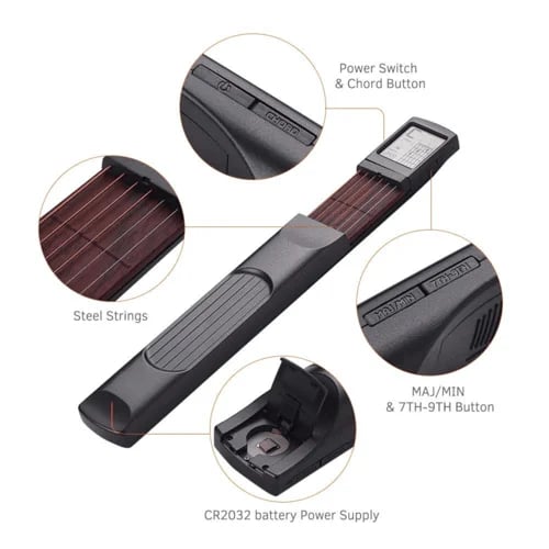 GuitarPro™ - Tragbarer digitaler Gitarren-Trainer