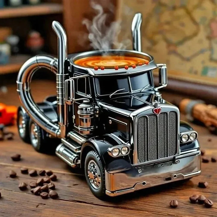 RoadBrew™ - Die unverzichtbare Semi-Truck-Kaffeetasse für Fahrer
