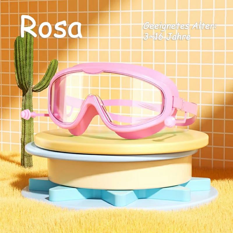 Kinder Schwimmbrille | HD-Panorama Sicht | UV-Schutz & Beschlagfrei