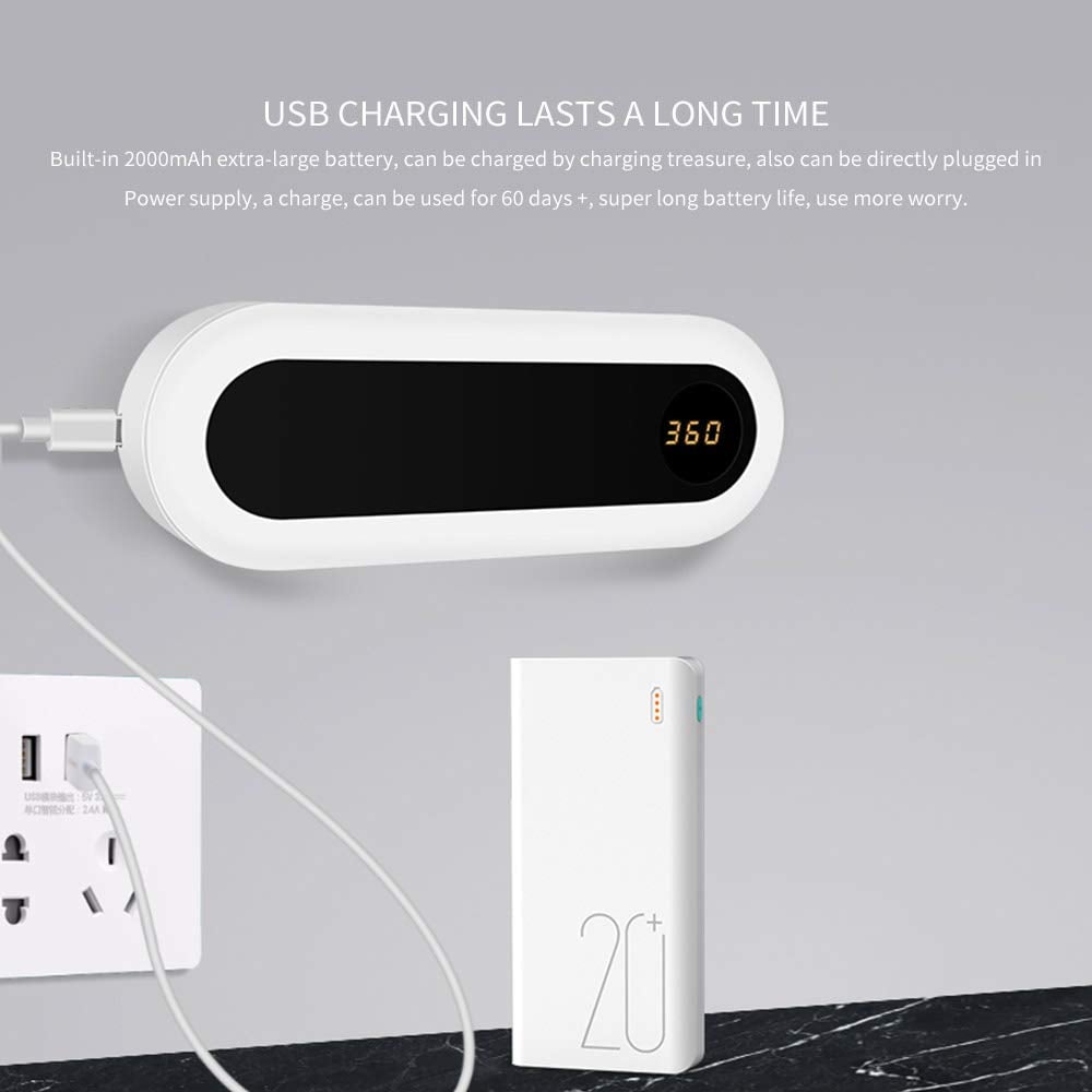 Purette™ - Wandmontierter Intelligenter Zahnbürstenhalter UV-Sterilisator