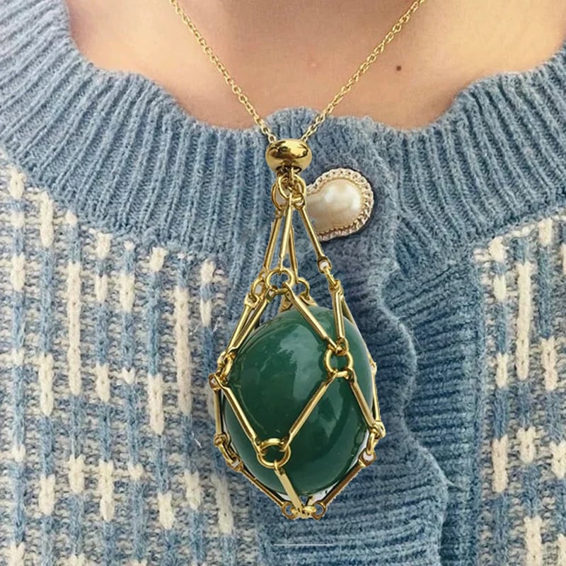 AuraPulse™ Halskette – Tägliche Ruhe, Selbstbewusstsein und magnetische Energie erleben