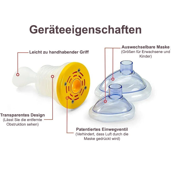 NoChoke™ - Dein lebensrettender Notfallbegleiter!
