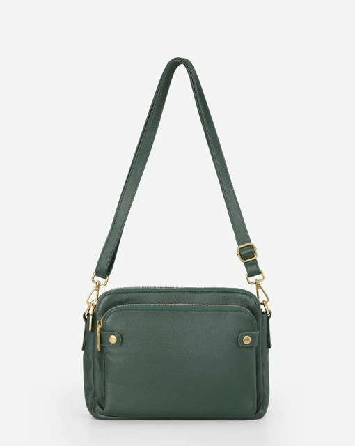 Clara - Elegante Leder Crossbody Tasche mit verstellbarem Riemen