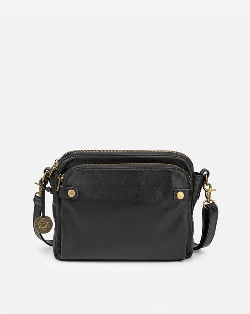 Clara - Elegante Leder Crossbody Tasche mit verstellbarem Riemen