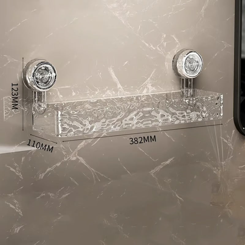 Bohlfreies Duschregal mit Saugnäpfen – Starker & Sicherer Halt