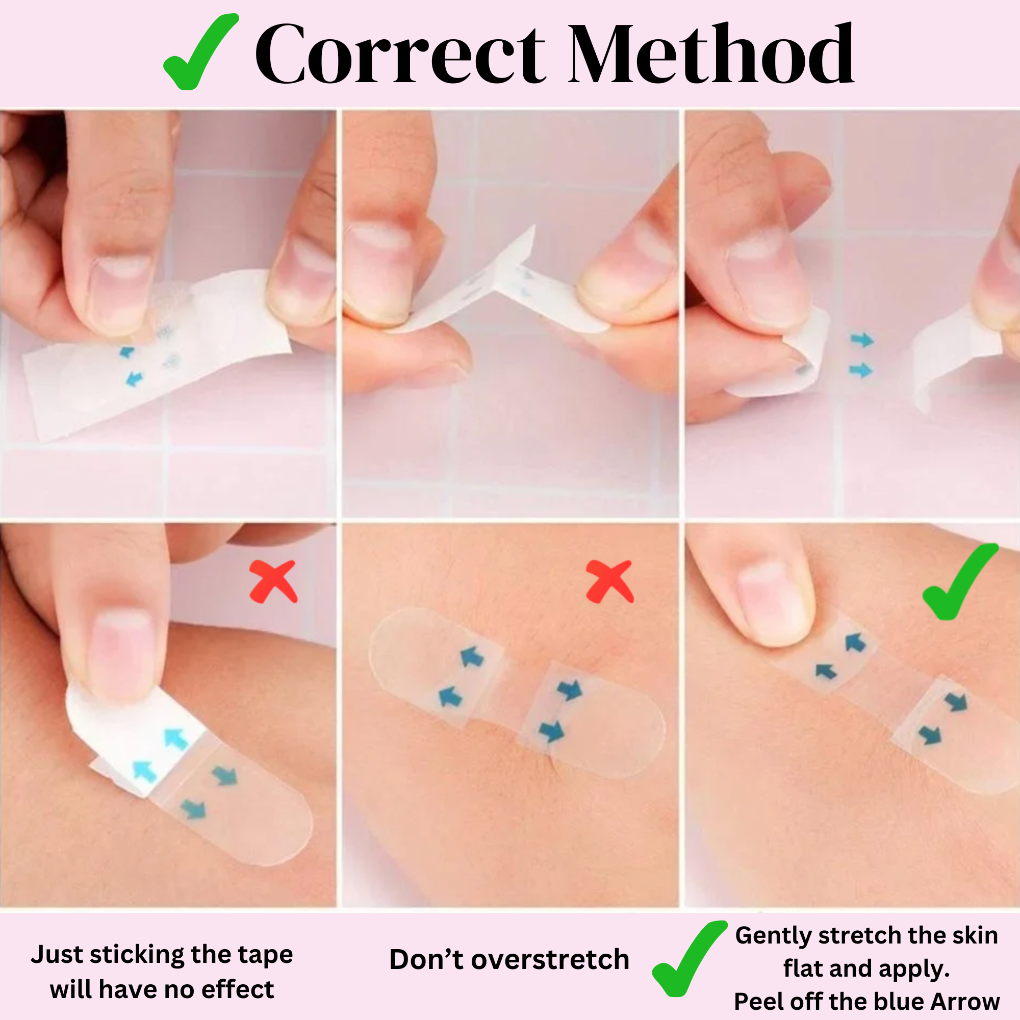 BeauLift Unsichtbares Face-Lifting Tape | Sofortiger Lifting-Effekt | 1+1 GRATIS