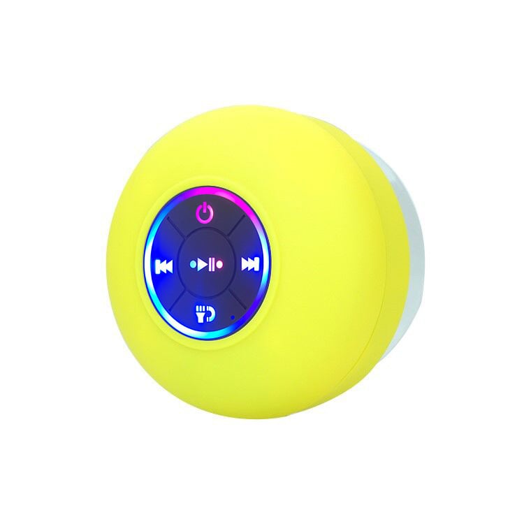 Wasserfester Bluetooth-Duschlautsprecher – Superstarkem Wand-Saugnapf