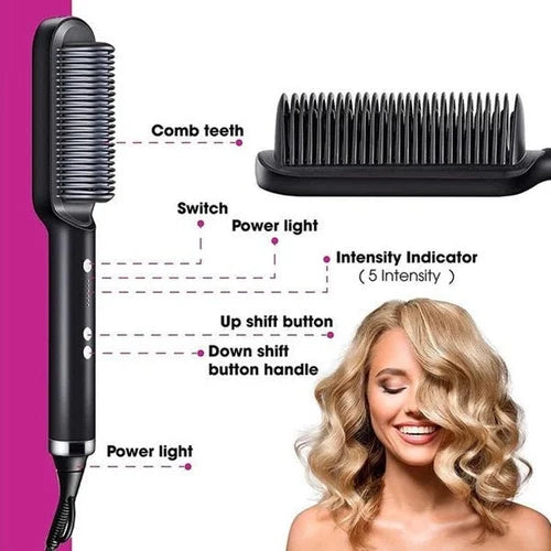Quick Glam Hair Styling Comb – Müheloses Styling in Minuten!