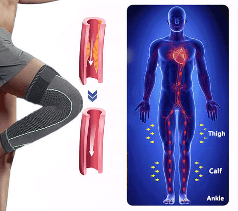 Self-heating ™ | Kniebandage: schnelle Linderung von Schmerzen