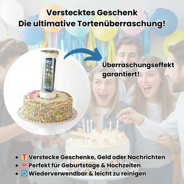 WonderSurprise™ — Verwandelt gewöhnliche Kuchen in bleibende Erinnerungen mit Geheimfach