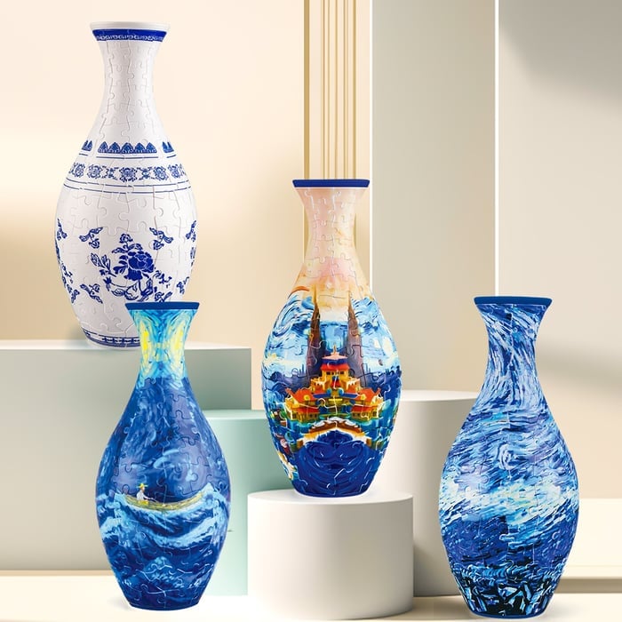 Vaszzle™ - 3D Kunstpuzzle Vase