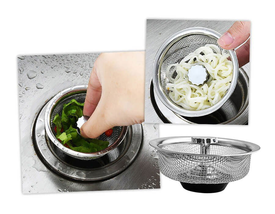 1+1 Gratis | SinkStrainer™ | Verstopfungen vermeiden & den Abfluss schützen!