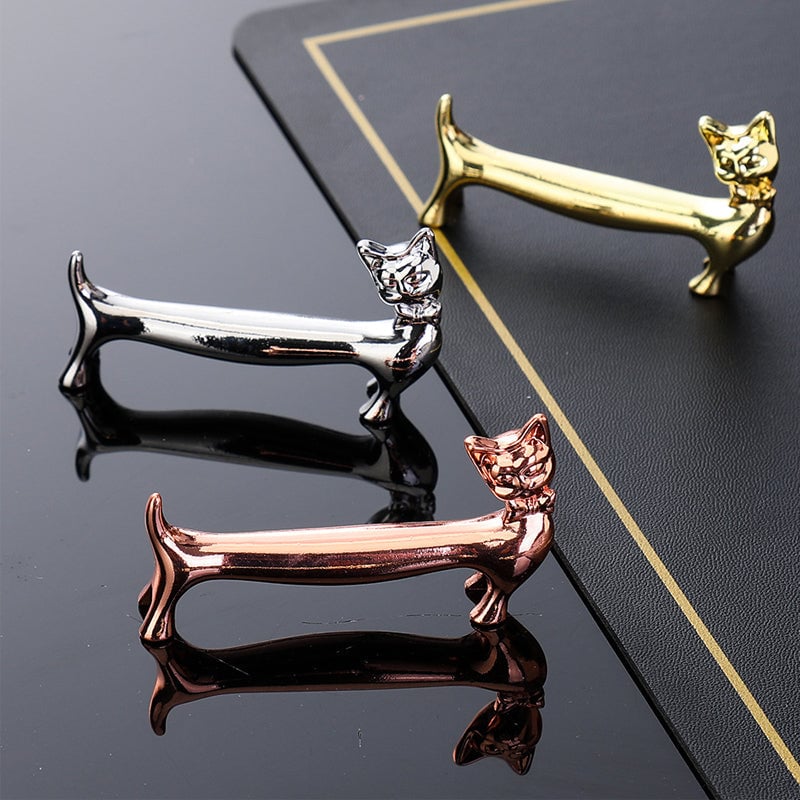 Critter™ (6 Stück) - Edelstahl Besteckhalter