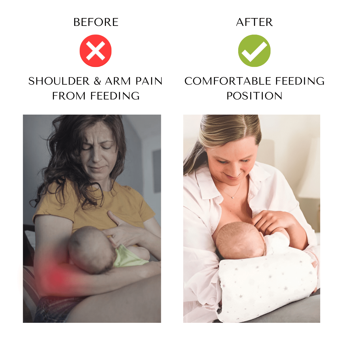 1+1 GRATIS | ComfortCradle™ — Arm Schmerzen lindern und jede liebevolle Fütterung genießen