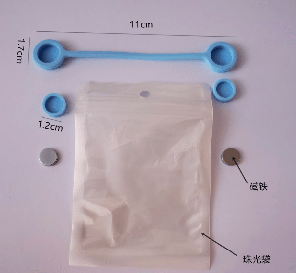 Snap-On Magnetische Kabelbinder – Für Kabel, Schlüssel, Fotos & mehr