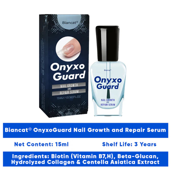 1+1 GRATIS | Biancat™ OnyxoGuard Nagelwachstums- und Reparaturserum — Spendet Feuchtigkeit und schützt brüchige Nägel