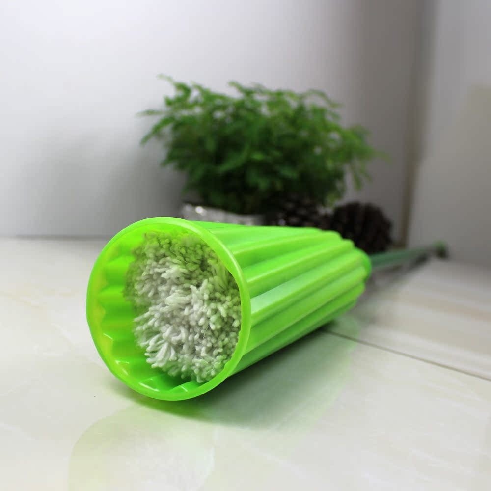 GlideSweep™ 2-in-1 Trockentuchmopp – Mühelos strahlende Böden ohne Rückenschmerzen