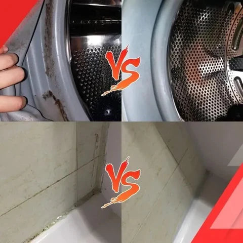 Schimmel Entferner Gel | Entfernt Flecken ohne Schrubben | Langanhaltender Schutz | 1+1 Gratis